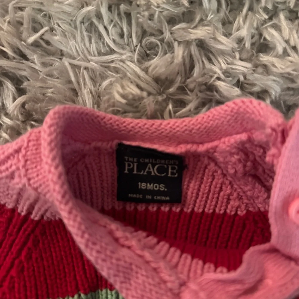 The Children’s Place Knit Rainbow Sweater